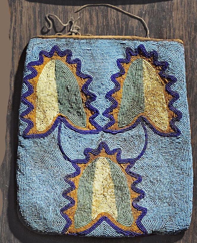 Plateau Beaded Bag