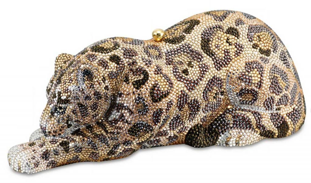 Judith Leiber Beaded Bag Jaguar