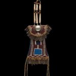 Strike-a-light bag Native American, Kiowaaround 1860