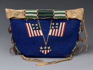 Tipi bag ca. 1890 Lakota/ Teton Sioux, Native American