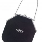 DIAMOND AND PEARL EVENING BAG