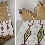 Sioux Beaded Hide Tobacco Bag