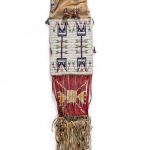 Sioux Beaded Hide Tobacco Bag