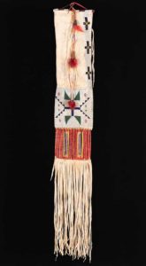 Northern Cheyenne Quill-Work & Beaded Pipe Bag